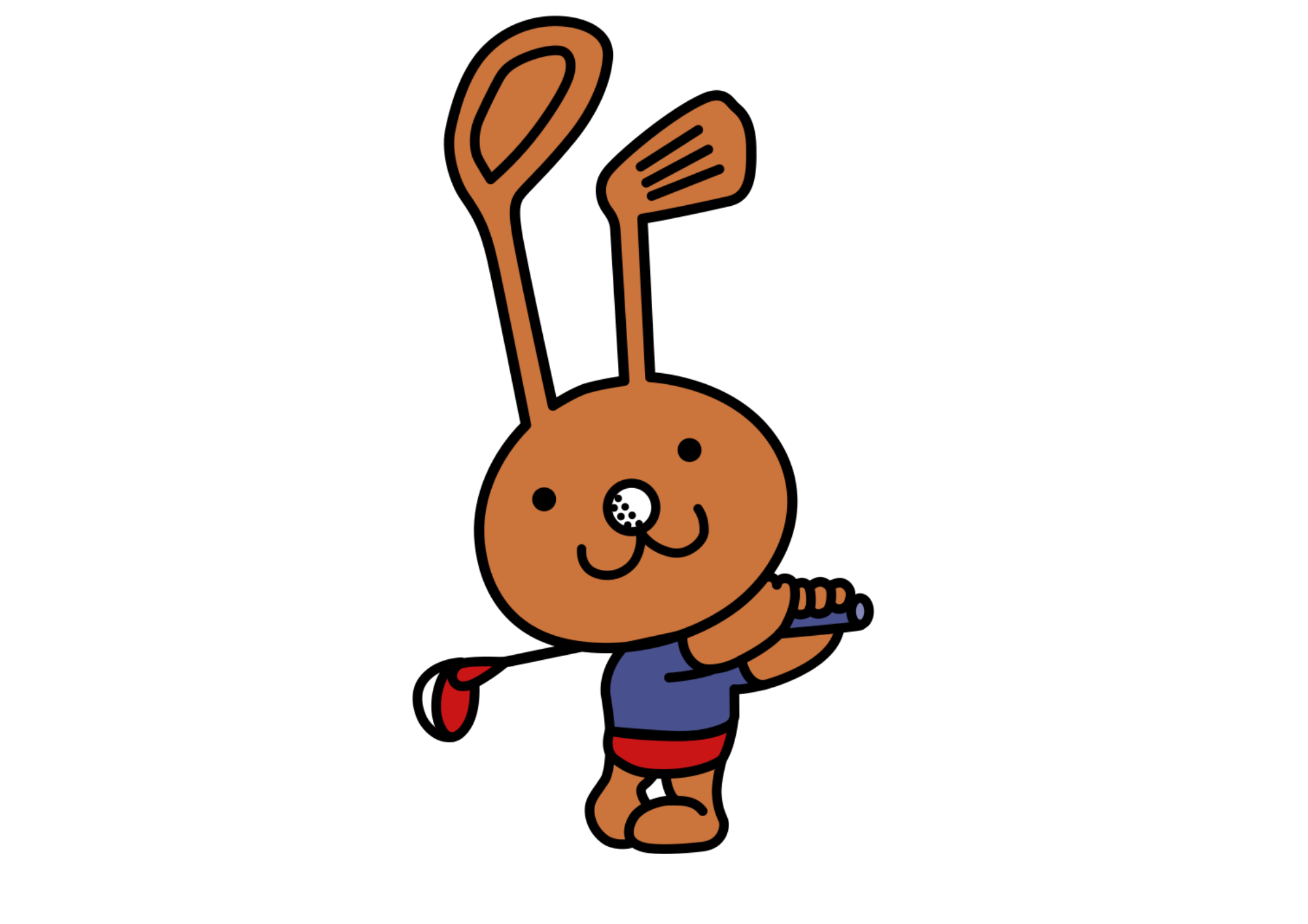 ひるかわゴルフ場キャラクター